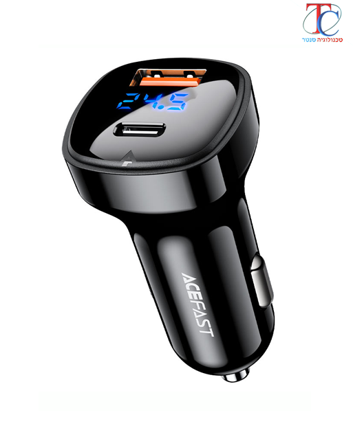 Fast Charge Car Charger B4 66W (1xUSB-C+1xUSB-A)