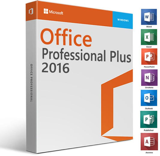 Microsoft Office 2016 Professional Plus (PC)